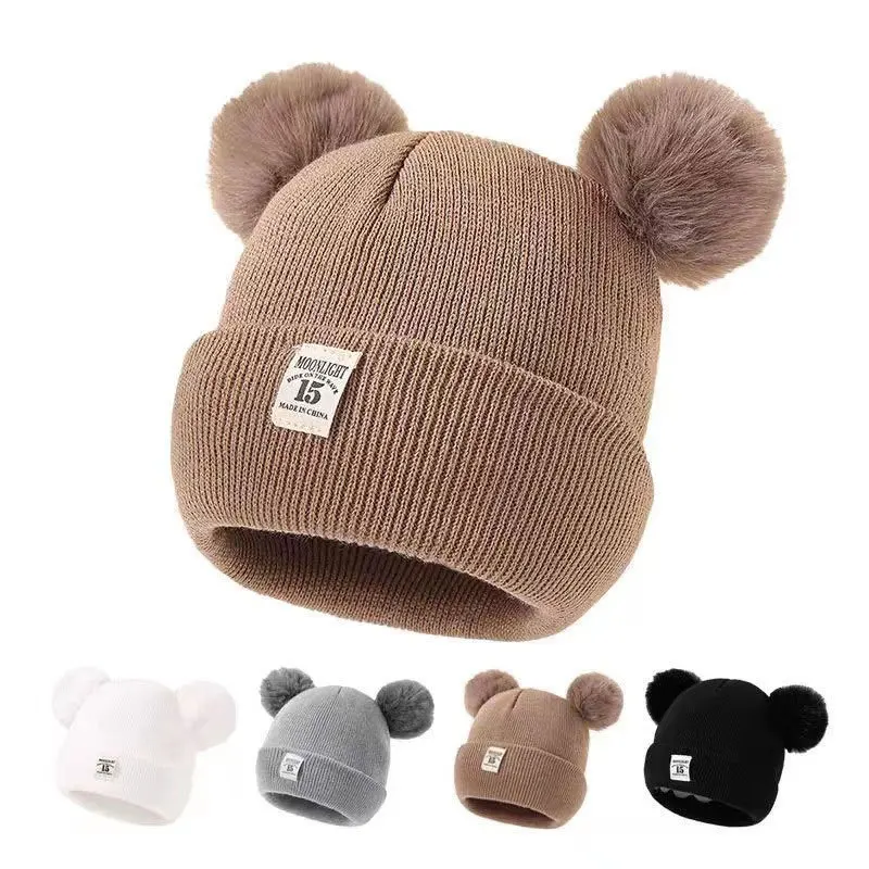 Gorros de bebé de doble capa – Protección térmica otoño e invierno