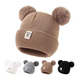 Gorros de bebé de doble capa – Protección térmica otoño e invierno