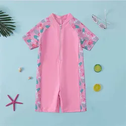 Traje de baño una pieza con protección solar – Secado rápido