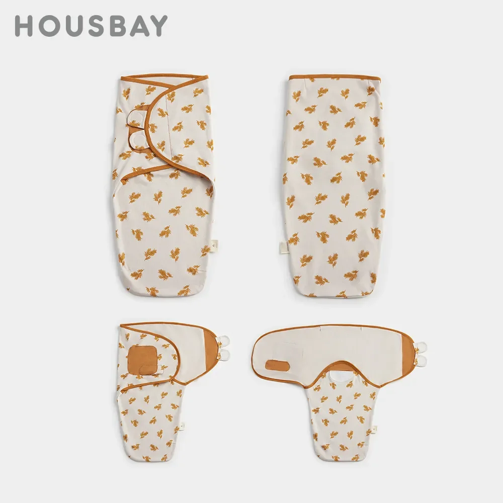 Saco de dormir para bebés recién nacidos, envoltura de capullo para bebés de 0 a 4 meses, 100% algodón, suave, una sola capa, Delgado