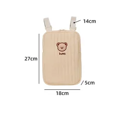 Bolsa para cochecito caddy colgante de mamá oso, organizadora