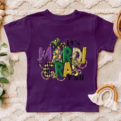 Camiseta de Carnaval para niño - Manga corta festiva