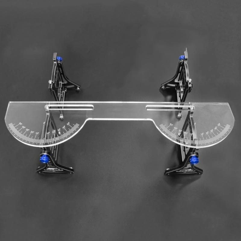 Regla ajustable para coche, sincronizador de enlace de dirección, sistema de configuración, herramienta de medición de dirección para coche de deriva con Control remoto 1:10 - imagen 3