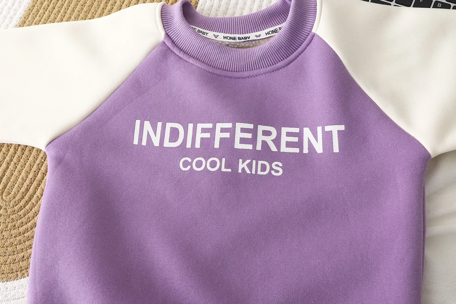 Sudadera de lana con letras para niño – Ropa de invierno infantil - imagen 5