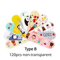 120pcs non-transpare