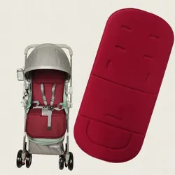 Cojín suave para asiento de cochecito de bebé, cojín para carrito de coche, silla alta, colchón para cochecito de niños, almohadilla suave, tamaños grandes