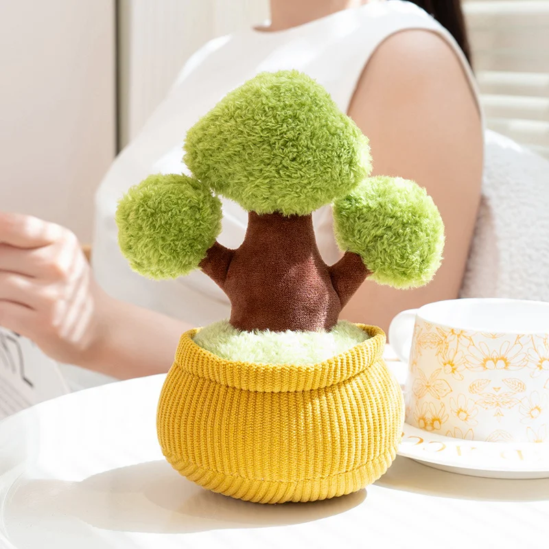 Planta peluche girasol para decorar habitación infantil - imagen 5