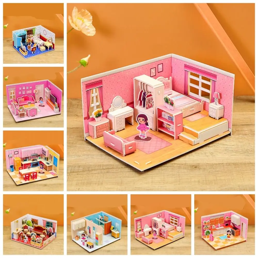 Rompecabezas 3D de papel DIY – Kit educativo para habitación infantil - imagen 4