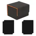 Grid Black Orange