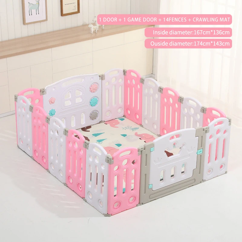 Pink 16pcs