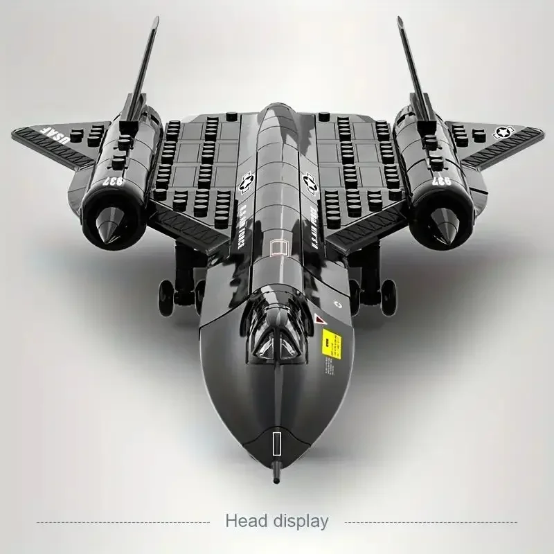 Blackbird Avión Espía – Bloques de Construcción para Niños