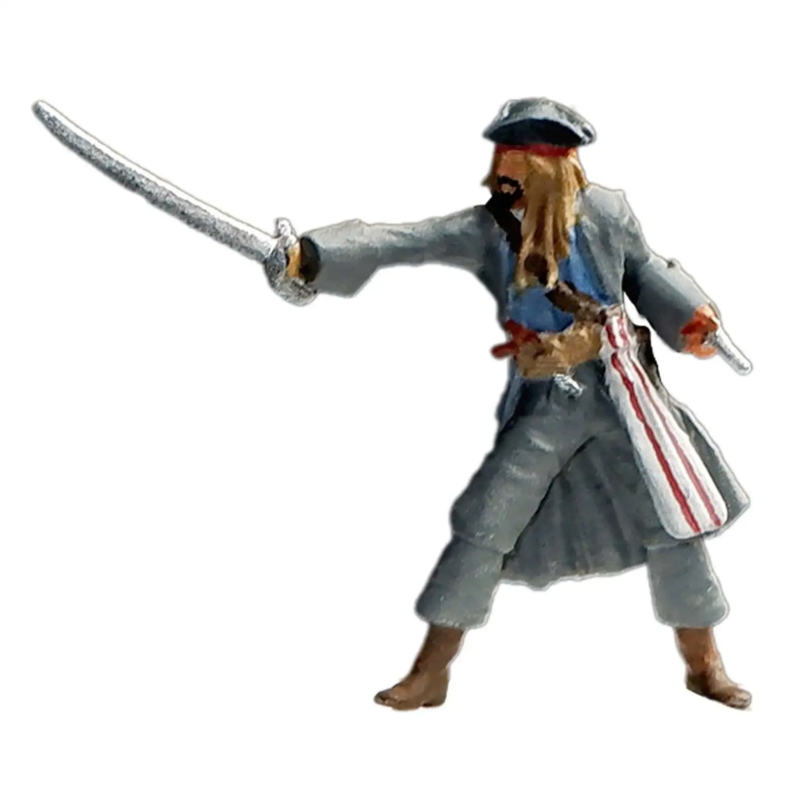 1/64 Pirate Action Figures Collections Cool Pirate Toy for Boys Kids Ages 5+