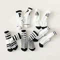 5Pairs white black
