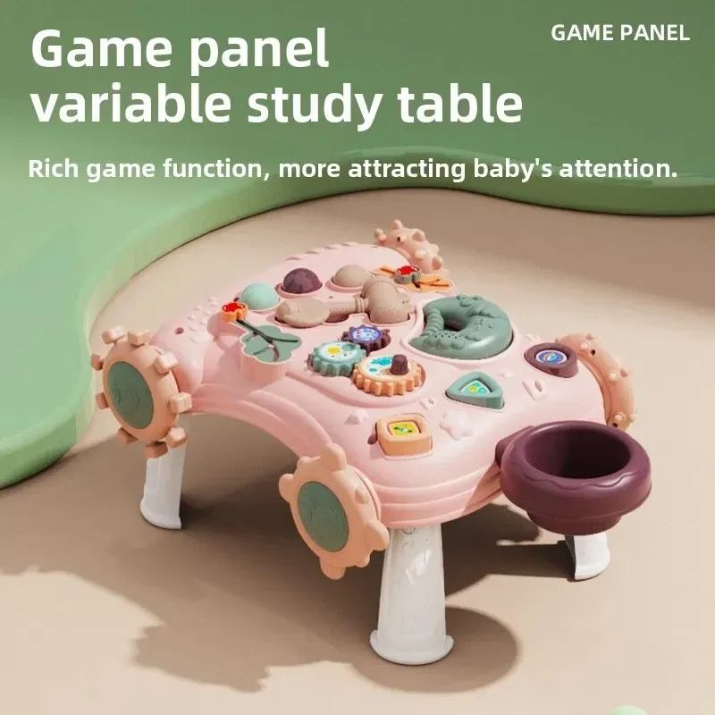 Andador infantil multifuncional – Plegable con música y luces LED - imagen 3