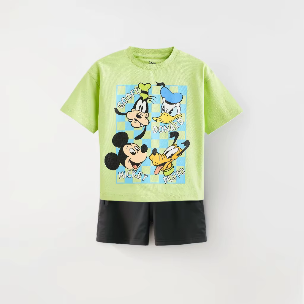 Conjunto veraniego de camiseta estampada y pantalón para bebé - imagen 3