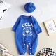 blue romper hat
