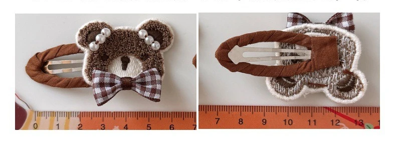 Horquilla para bebé con diseño de flores