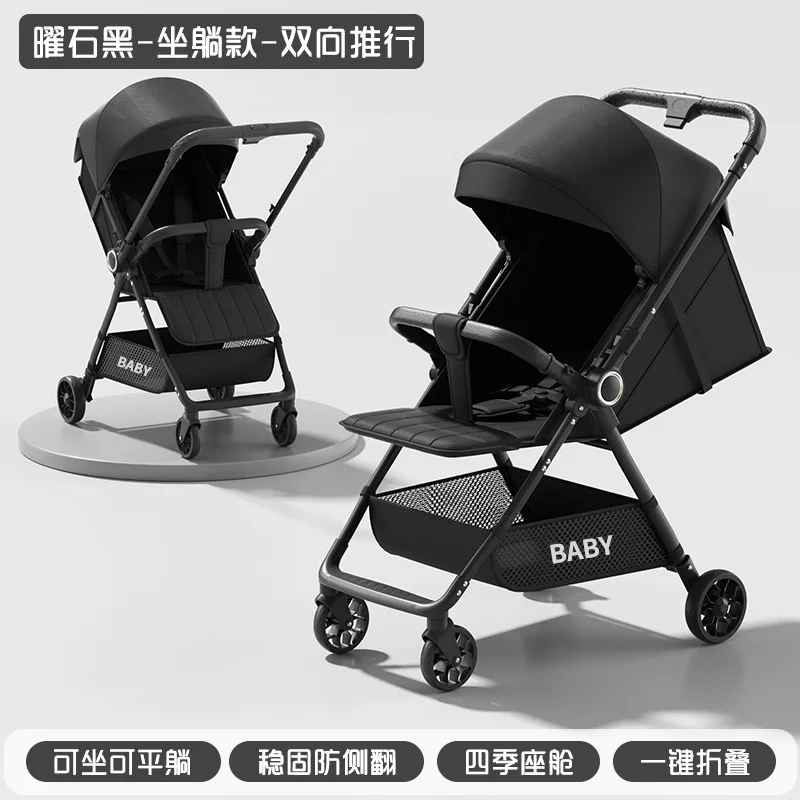 Cochecito plegable ligero para viajar con bebé – Sentado y tumbado - imagen 5