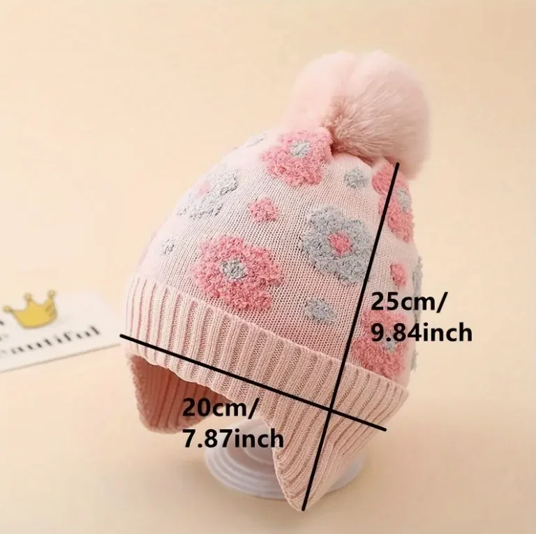 Gorro de invierno DDAXMM para niños con orejeras