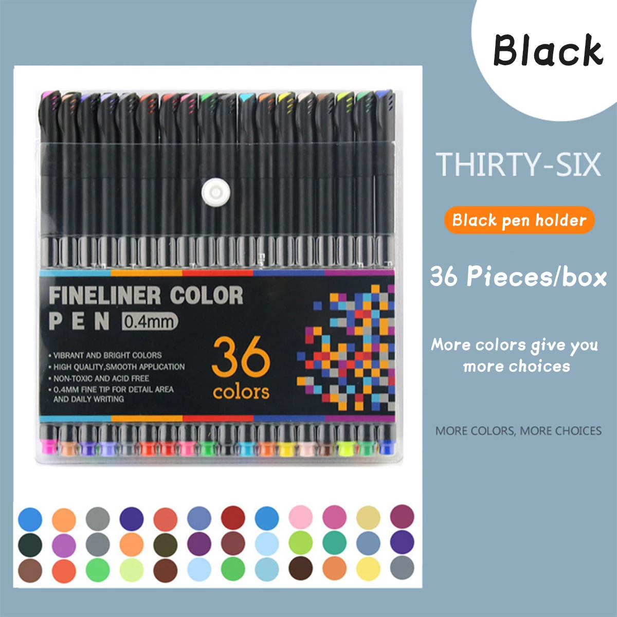 36 Colors