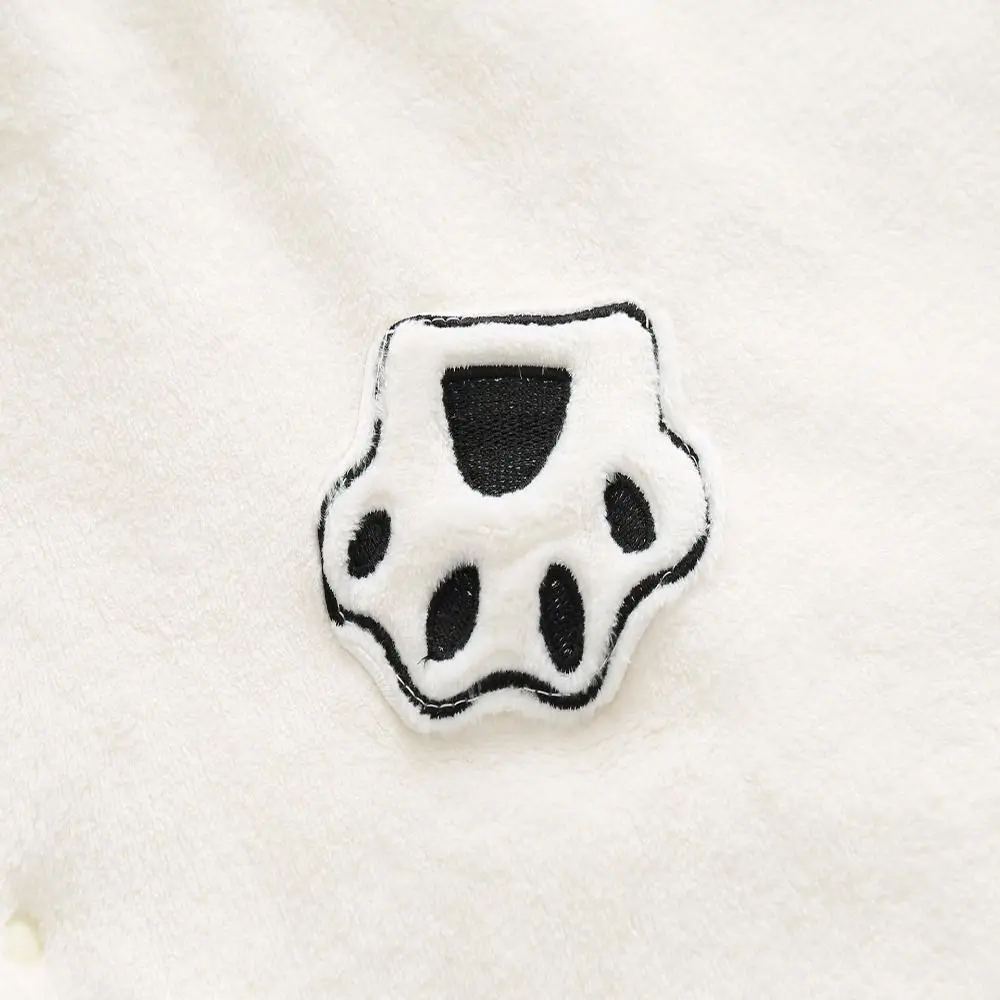 Capa con capucha duradera y cálida para bebé, Poncho de lana para niños de 0 a 2 años, chaqueta de nieve de 73/90cm a la moda para niños y niñas - imagen 4