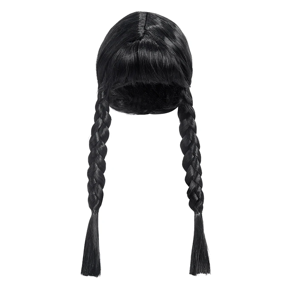 Peluca de princesa para niñas, accesorios de disfraz para niños, Elsa, miércoles, Rapunzel, Jasmine, Rumi Mira Zoey, alegría, tristeza, envidia, sombreros para niños - imagen 2