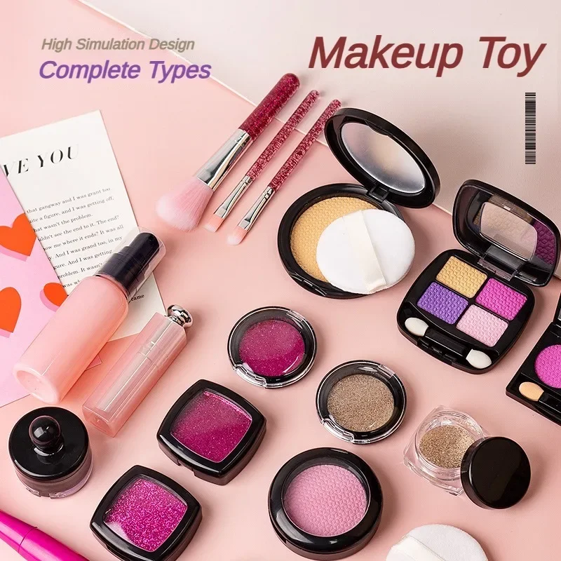 Kit de maquillaje infantil con sombras de ojos para niñas - imagen 2