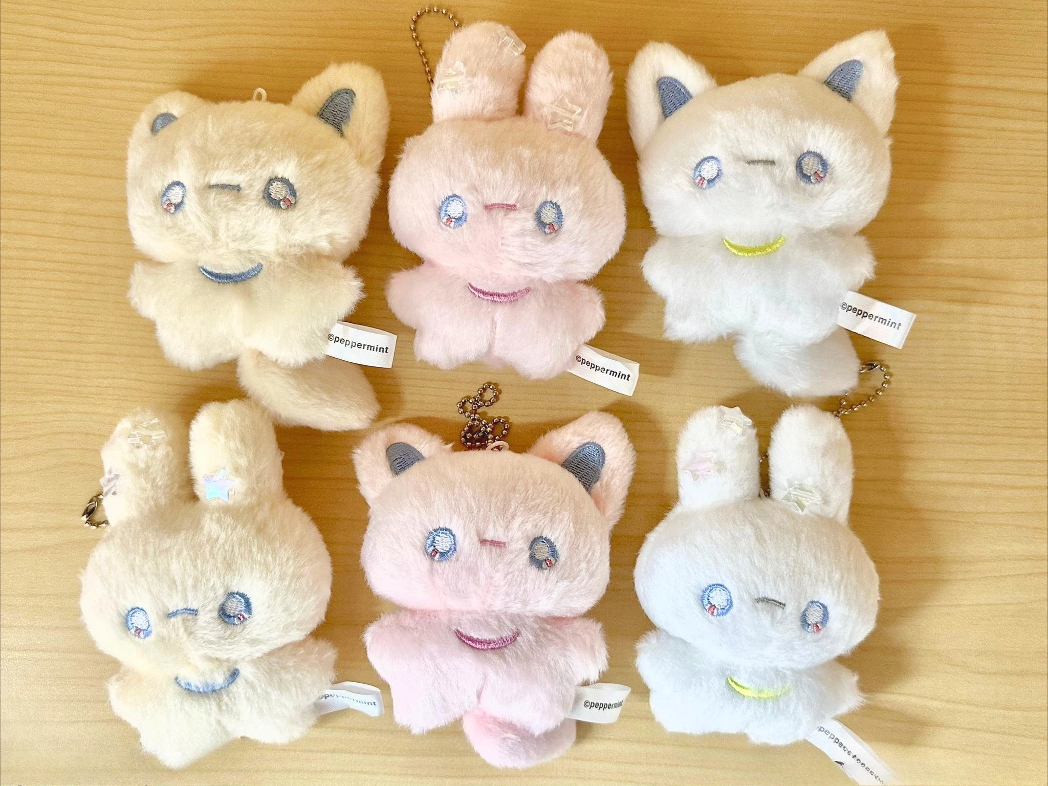 Peluche colgante Qualia Moon Friends – Zorro suave con estrellas - imagen 5
