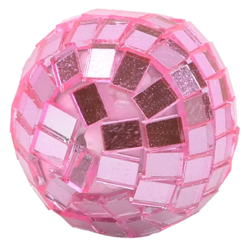 Bola giratoria de cristal reflectante para fiesta de Navidad, 6 piezas, 3CM, DJ - imagen 4