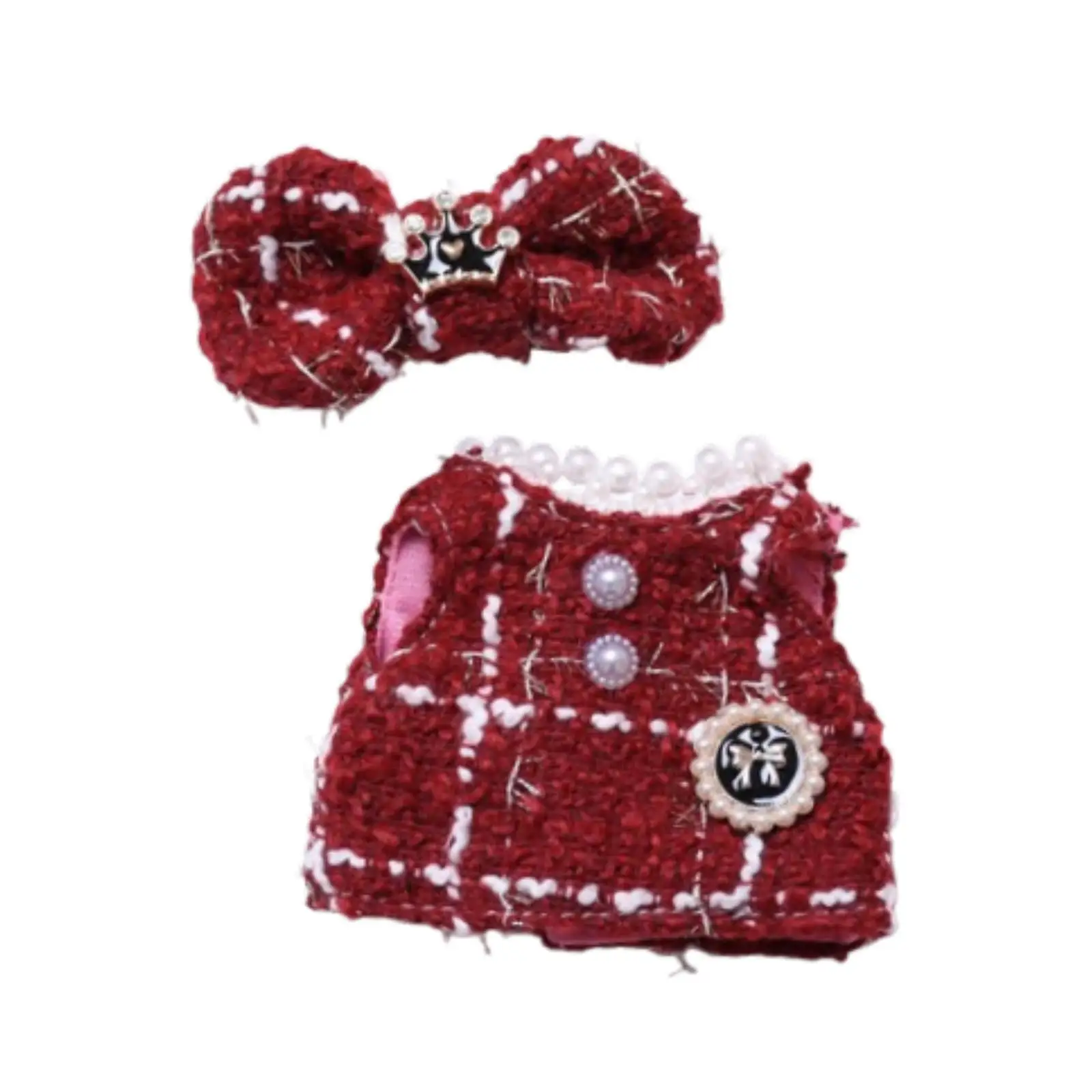 Doll Clothes Doll Clothing, Pretend Play Photo Props, Fashion Educational Costumes 17cm Fashion Outfits Dress up,