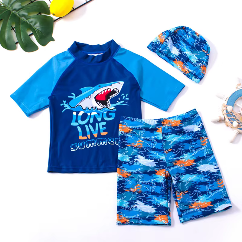 Bañador tiburón para niño – Traje de baño corto infantil