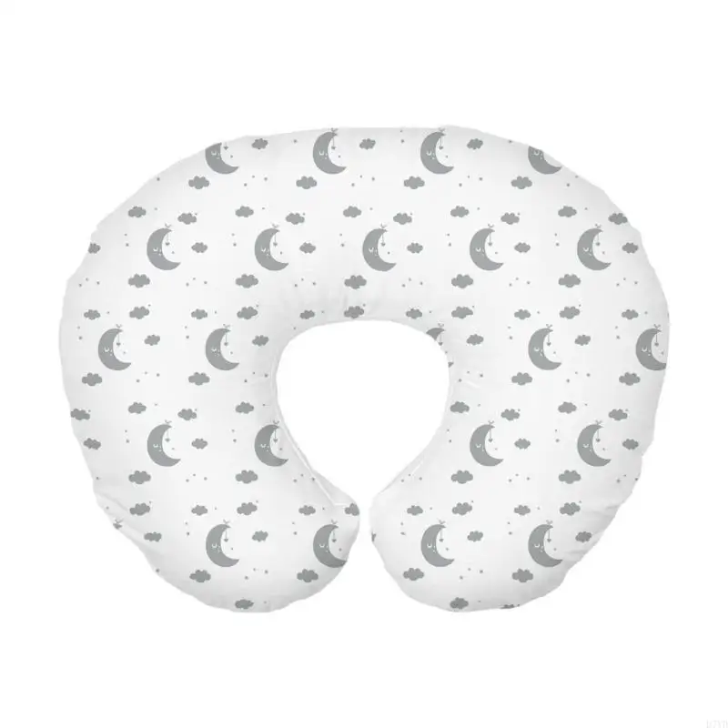 Funda almohada para lactancia materna D7YD, elegante y práctica en forma U, funda almohada para lactancia, accesorio - imagen 2