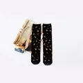 leopard print black