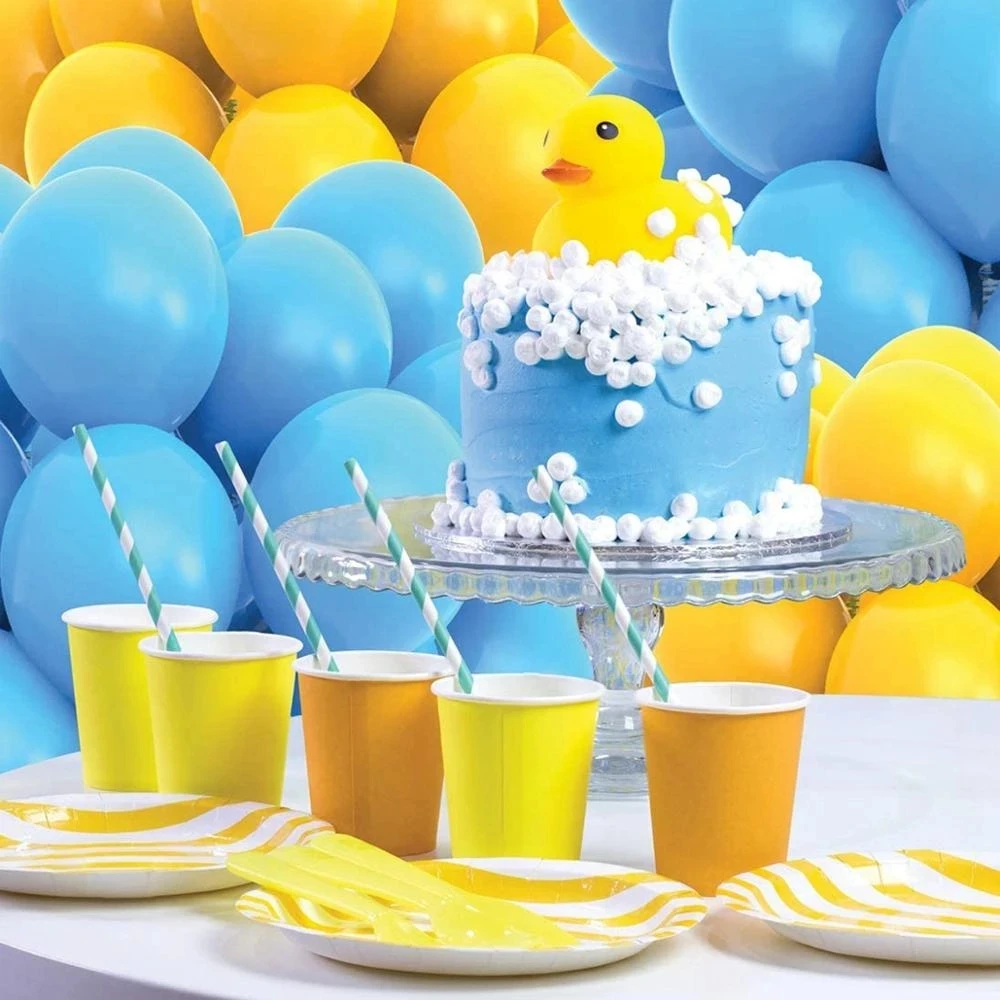 Globos de látex para fiesta de cumpleaños, decoración de boda para adultos, globo de helio, rosa, dorado, negro, Baby Shower, 10/20 Uds. - imagen 4