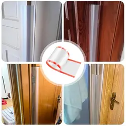 XXFE protector de puerta con bisagra antipellizcos adhesivo fácil