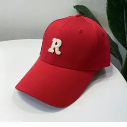 Gorra de béisbol premium niño – Visera pato color sólido