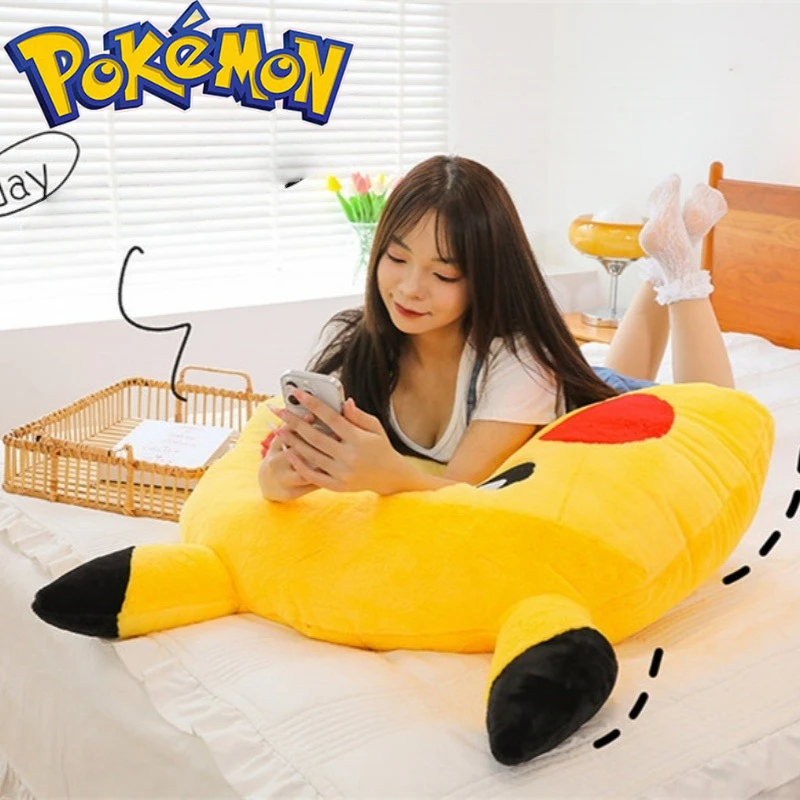 Peluche gigante Pikachu de Pokemon - Suave muñeca kawaii para niños - imagen 5
