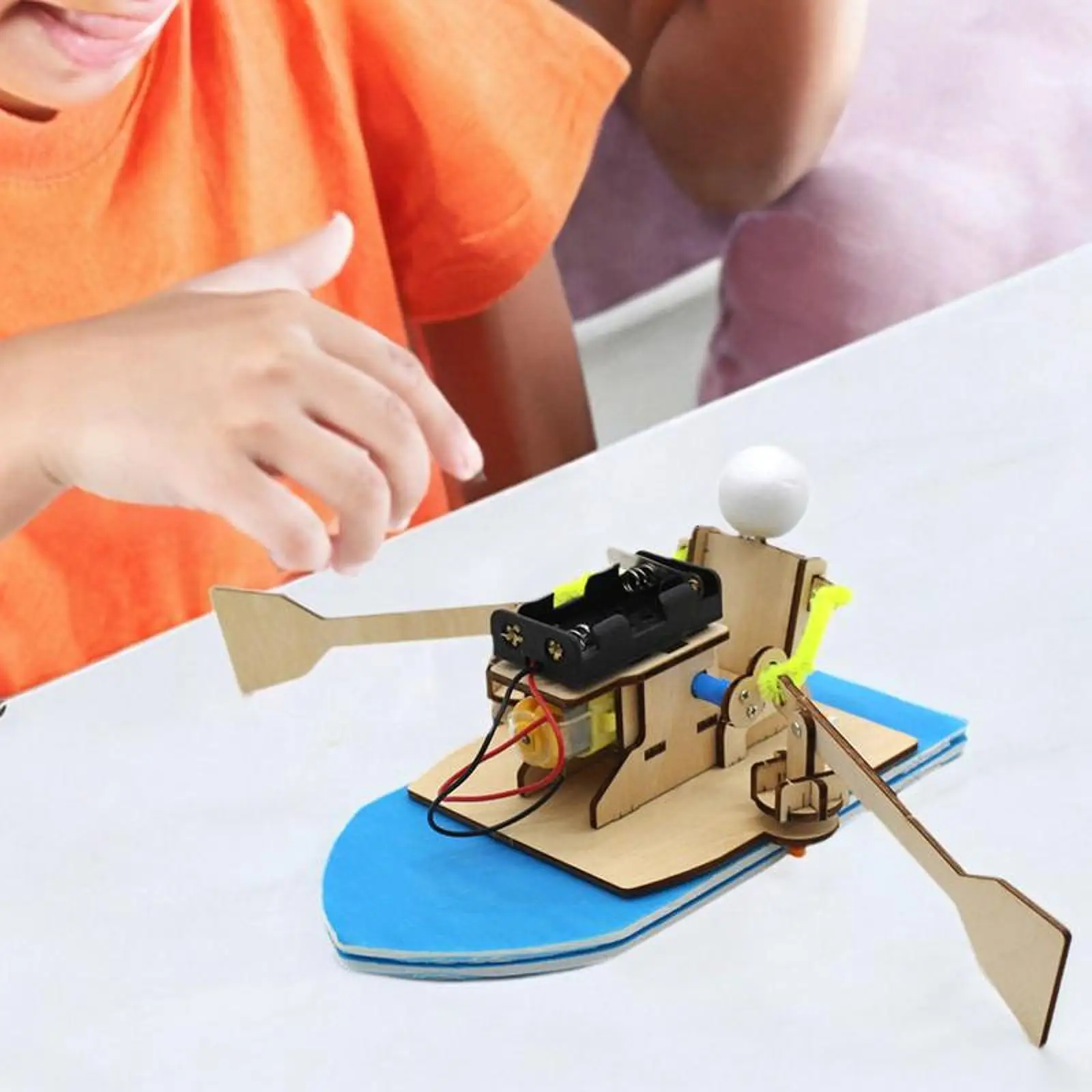 Rowing Electricity Model Physical Scientific Experiment Set for Teens Kids