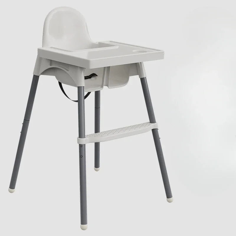 Silla de comedor de seguridad ajustable para niños, mesa y silla de comedor estables para bebés y niños pequeños, silla alta para comer para bebés, silla creciente - imagen 3