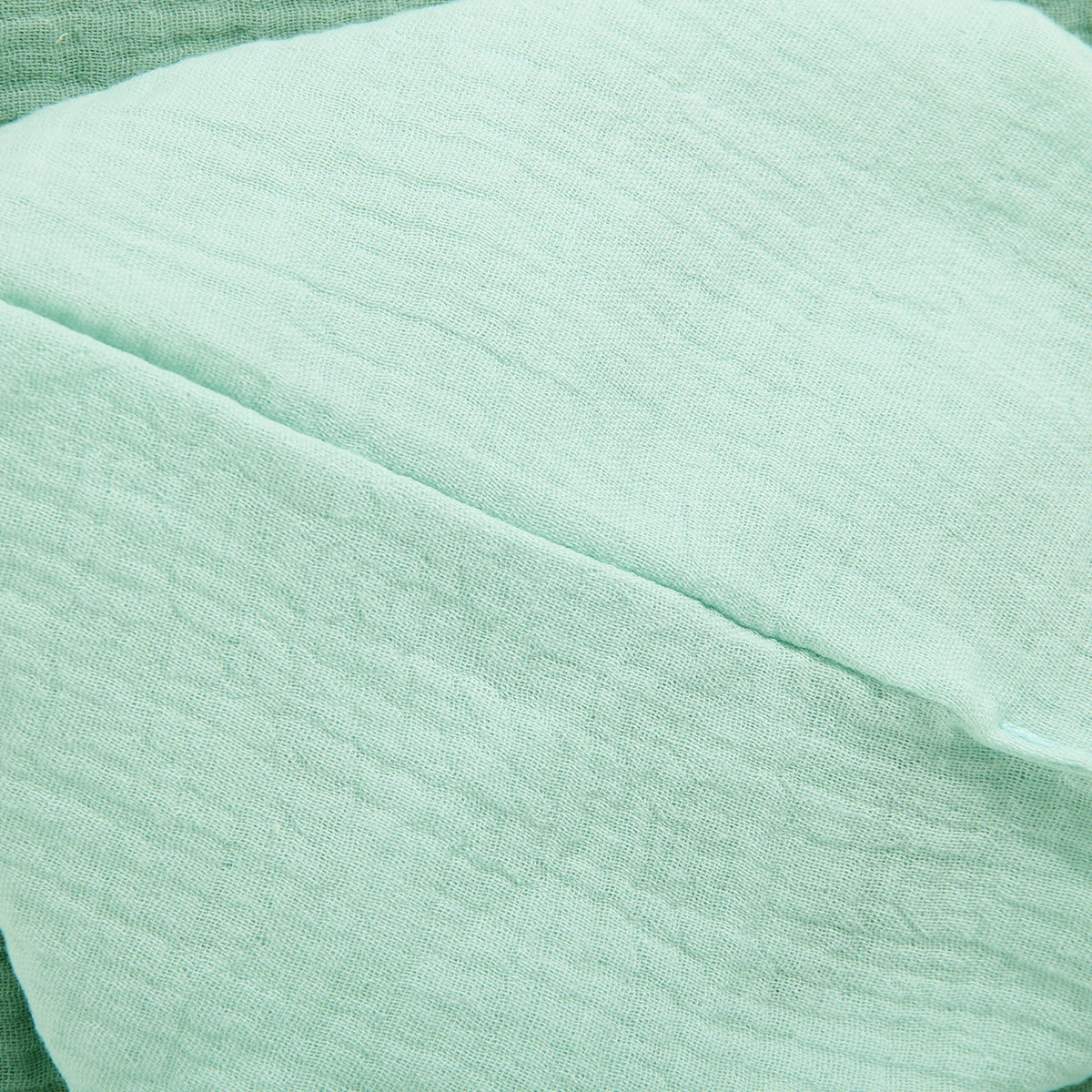 Toallas cuadradas de algodón de gasa absorbente suave para bebé, toallas para lavarse la cara de las manos, toallitas de muselina crepé para Saliva, paños faciales para bebés - imagen 5