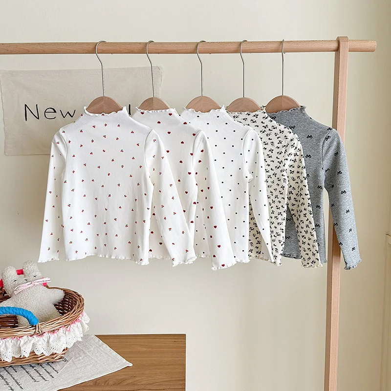 Blusa informal estampada de manga larga para niñas – Moda primavera - imagen 2