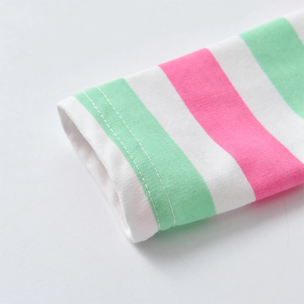 DXTON vestido con capucha infantil de unicornio a rayas - imagen 4
