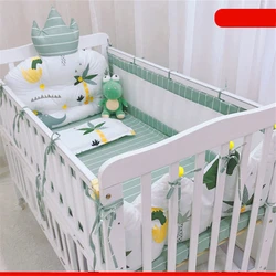 Parachoques de cuna transpirables para verano – Protección suave para bebés
