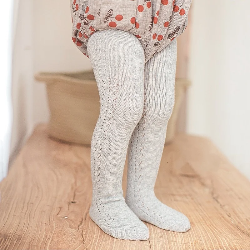 Leotardos de punto suave para bebé niña estilo princesa - imagen 2