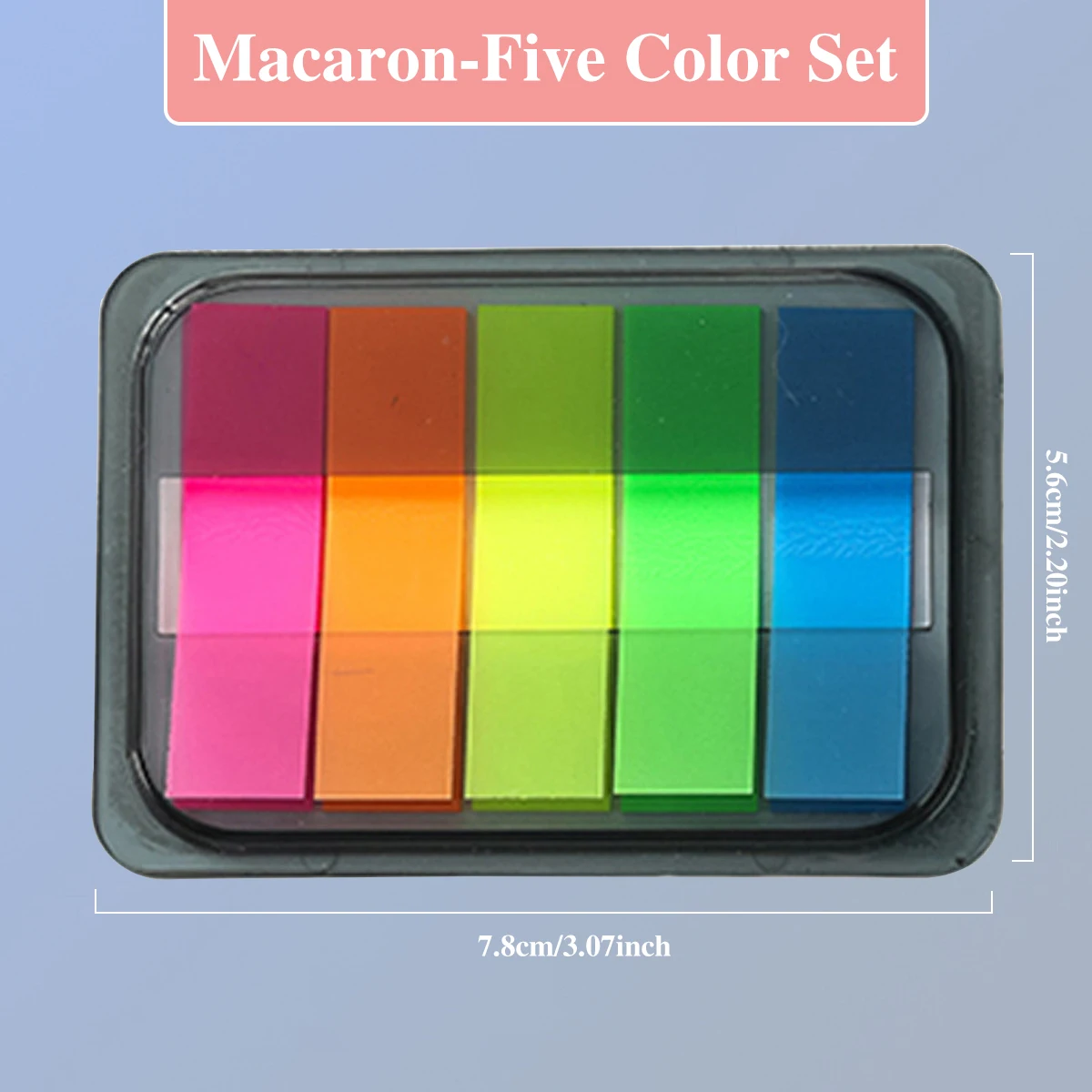 Five color-macaron