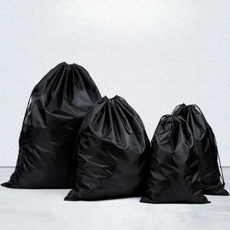 Bolsa de almacenamiento con cordón impermeable de nailon, bolsa multifuncional, zapatos duraderos, ropa interior, bolsas deportivas de viaje, bolsas Ditty para viaje