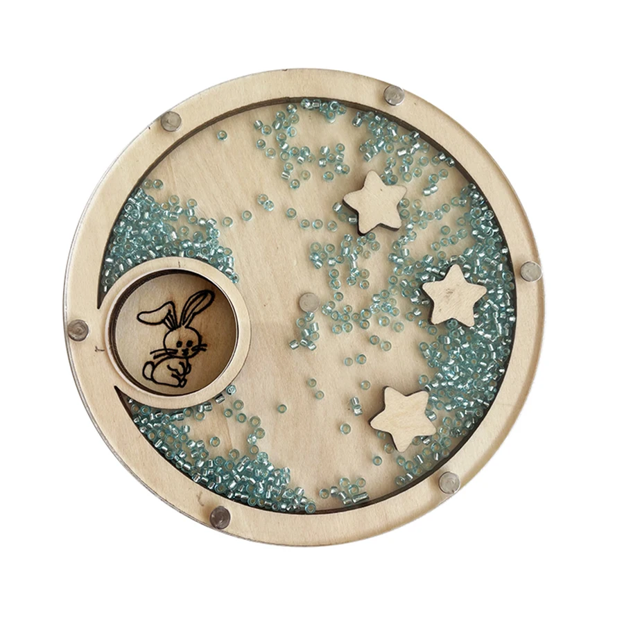 Tablero de madera ocupado, juguete DIY para bebé, tablero de actividades sensoriales Montessori, accesorios para niños, cerraduras, piezas de tablero ocupado, juguetes educativos - imagen 5