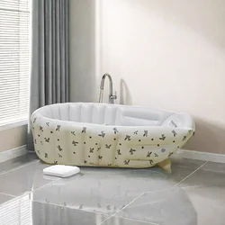 Bañera hinchable para bebés con diseño de animales – Piscina portátil