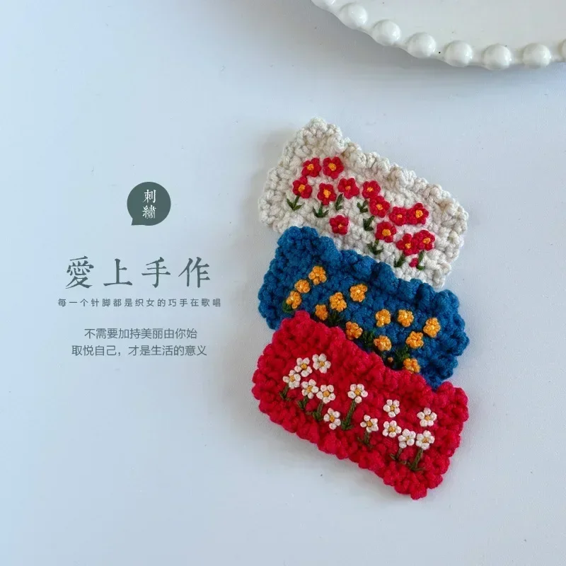 Pasador de pelo floral vintage para niño y niña, otoño invierno - imagen 2