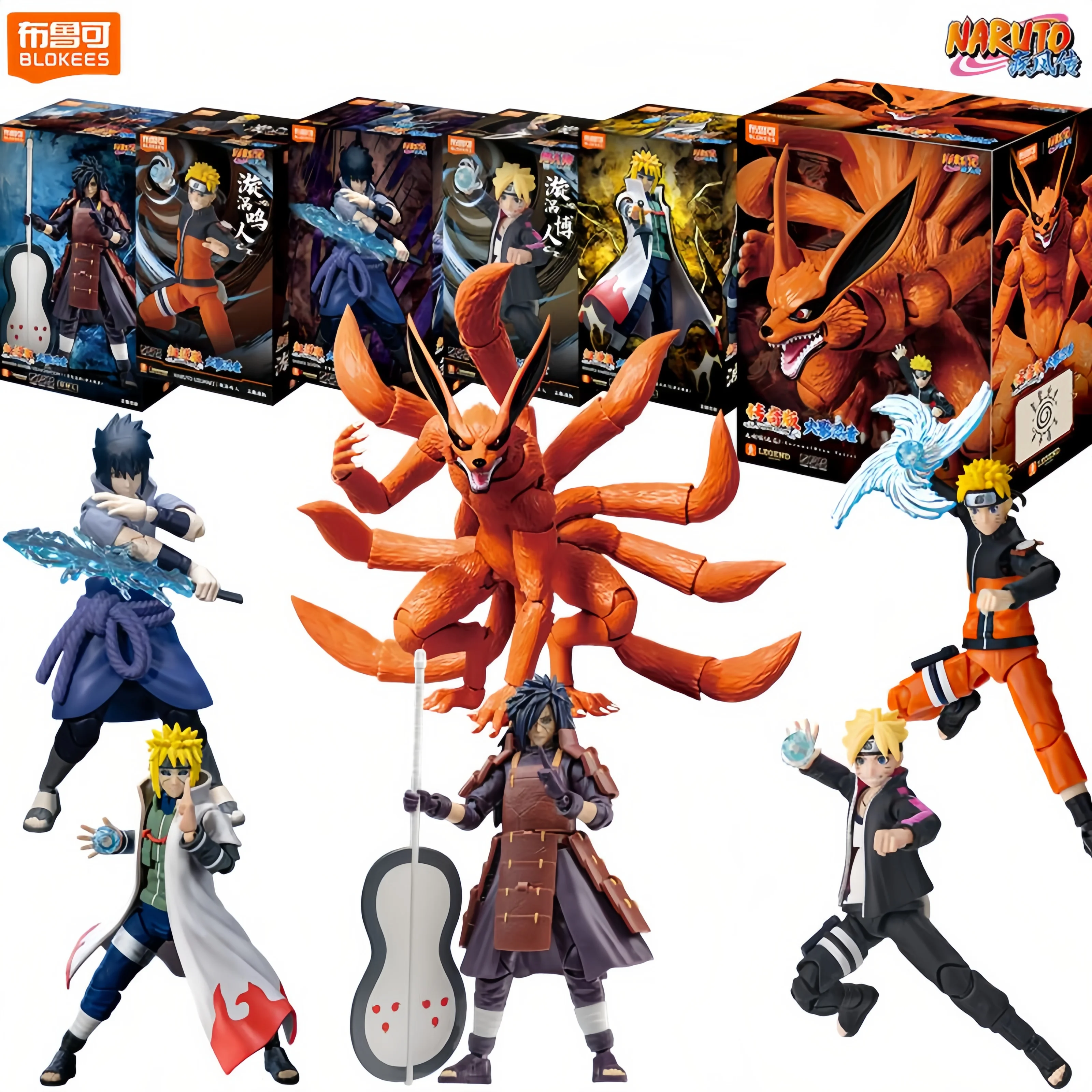 Blokees Naruto Figura de acción ensamblable – Serie campeón - imagen 3